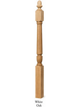 F-3042 Fluted Acorn Top Starting Newel Post