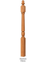 F-3042 Fluted Acorn Top Starting Newel Post