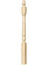 F-3042 Fluted Acorn Top Starting Newel Post