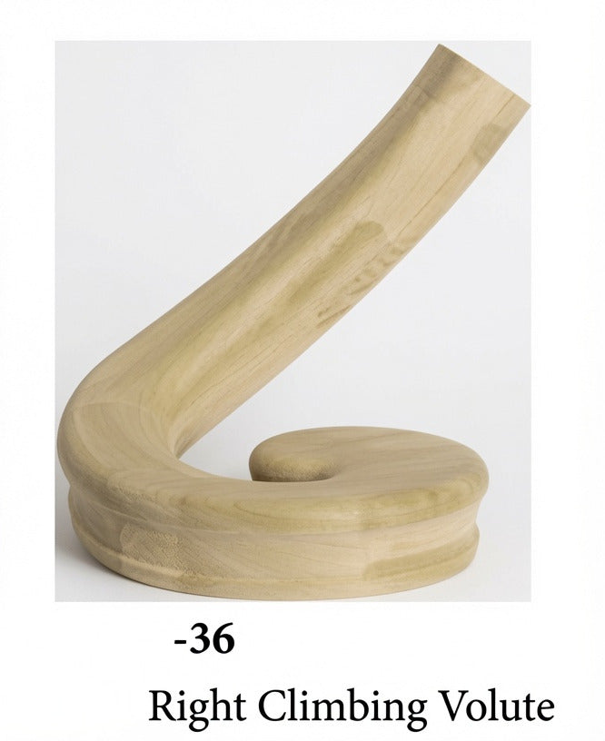 7031 or 7036 Curved-Arm Volutes