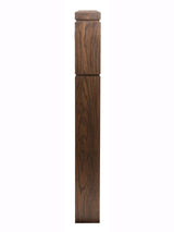 HF5900 S4S Large Routed Newel Post Stained