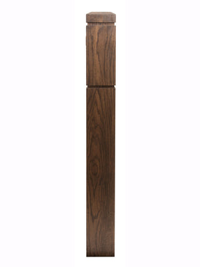 HF5900 S4S Large Routed Newel Post Stained