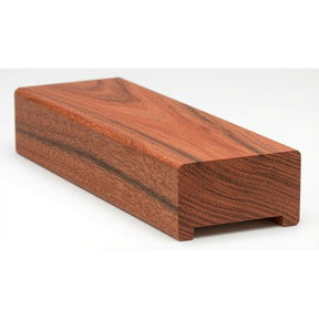 6000 (Plowed 1-1/4") or 6001 (Plowed 1-3/4") Contemporary Handrail, Brazilian Cherry