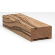 6000 (Plowed 1-1/4") or 6001 (Plowed 1-3/4") Contemporary Handrail, Hickory