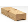 6000 (Plowed 1-1/4") or 6001 (Plowed 1-3/4") Contemporary Handrail, Yellow Pine