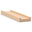 6001S 3/4" x 2-1/2" Contemporary Shoerail, Plowed 1-3/4", Soft Maple