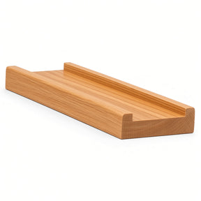6001S 3/4" x 2-1/2" Contemporary Shoerail, Plowed 1-3/4", Yellow Pine