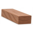 6002 2-3/4" x 1-9/16" Flat Bottom Contemporary Handrail, American Cherry