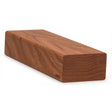 6002 2-3/4" x 1-9/16" Flat Bottom Contemporary Handrail, Brazilian Cherry