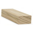 6002 2-3/4" x 1-9/16" Flat Bottom Contemporary Handrail, Poplar