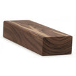 6002 2-3/4" x 1-9/16" Flat Bottom Contemporary Handrail, Walnut