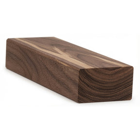 6002 2-3/4" x 1-9/16" Flat Bottom Contemporary Handrail, Walnut