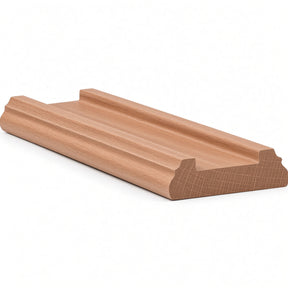 6045 (6005) Traditional Shoerail Plowed for 1-1/4" Balusters, Beech
