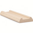 6045 (6005) Traditional Shoerail Plowed for 1-1/4" Balusters, Hard Maple