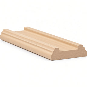 6045 (6005) Traditional Shoerail Plowed for 1-1/4" Balusters, Soft Maple