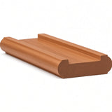 6046 (6006) Traditional Shoerail Plowed for 1-3/4" Balusters, American Cherry