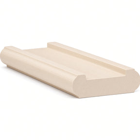 6046 (6006) Traditional Shoerail Plowed for 1-3/4" Balusters, Hard Maple