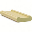6046 (6006) Traditional Shoerail Plowed for 1-3/4" Balusters, Poplar