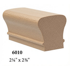 6010 2-1/4" x 2-3/8" Handrail, Beech