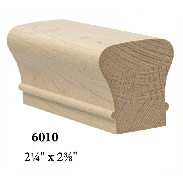 6010 2-1/4" x 2-3/8" Handrail, Birch