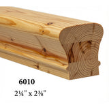 6010 2-1/4" x 2-3/8" Handrail, Yellow Pine