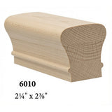 6010 2-1/4" x 2-3/8" Handrail - Soft Maple