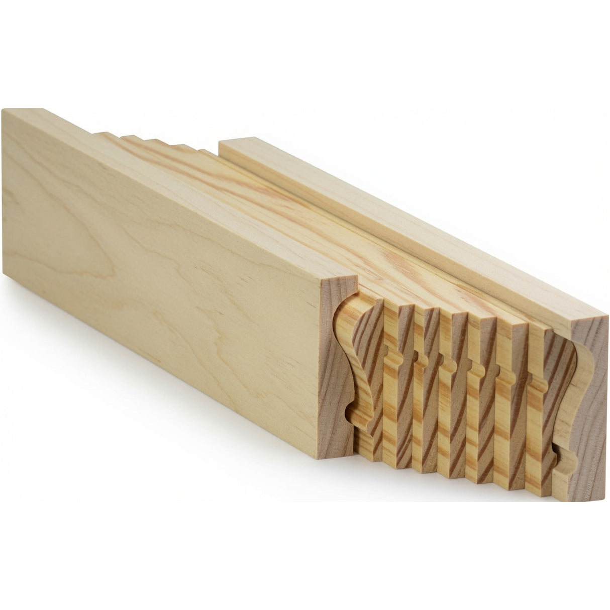 6010B Bending Handrail for the 6010 Handrail with Bending Mold, Yellow Pine
