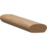 6042 2-1/4"  1-1/16" Handrail, Ash