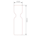 6203 Brazilian Cherry 2X6 Handrail