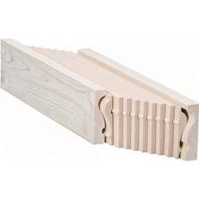 6210B Bending Handrail for the 2-5/8" x 2-3/8" 6210 Handrail, Hard Maple