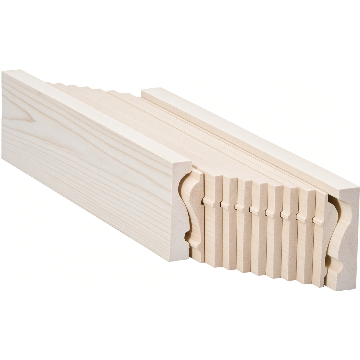 6210B Bending Handrail for the 2-5/8" x 2-3/8" 6210 Handrail, Poplar