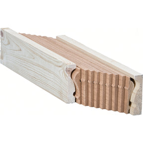 6210B Bending Handrail for the 2-5/8" x 2-3/8" 6210 Handrail, Red Oak