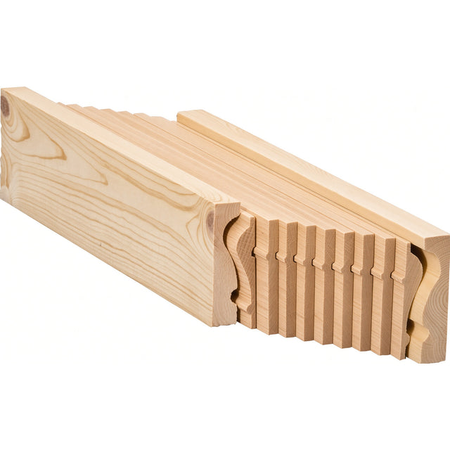 6210B Bending Handrail for the 2-5/8" x 2-3/8" 6210 Handrail, Yellow Pine