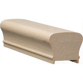 6210P Plowed 2-5/8" x 2-3/8" Handrail, Hard Maple