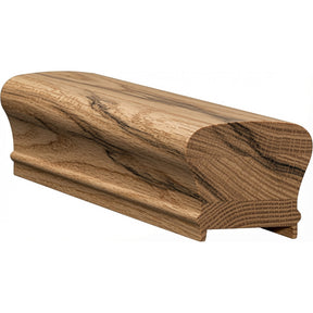 6210P Plowed 2-5/8" x 2-3/8" Handrail, Hickory