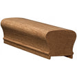 6210P Plowed 2-5/8" x 2-3/8" Handrail, Red Oak
