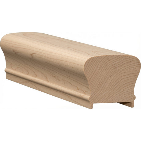 6210P Plowed 2-5/8" x 2-3/8" Handrail, Soft Maple