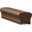 6210P Plowed 2-5/8" x 2-3/8" Handrail, Walnut