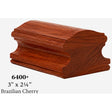 6400 3" x 2-1/4" Handsrail, Brazilian Cherry