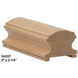 6400P Plowed Handrail, Beech