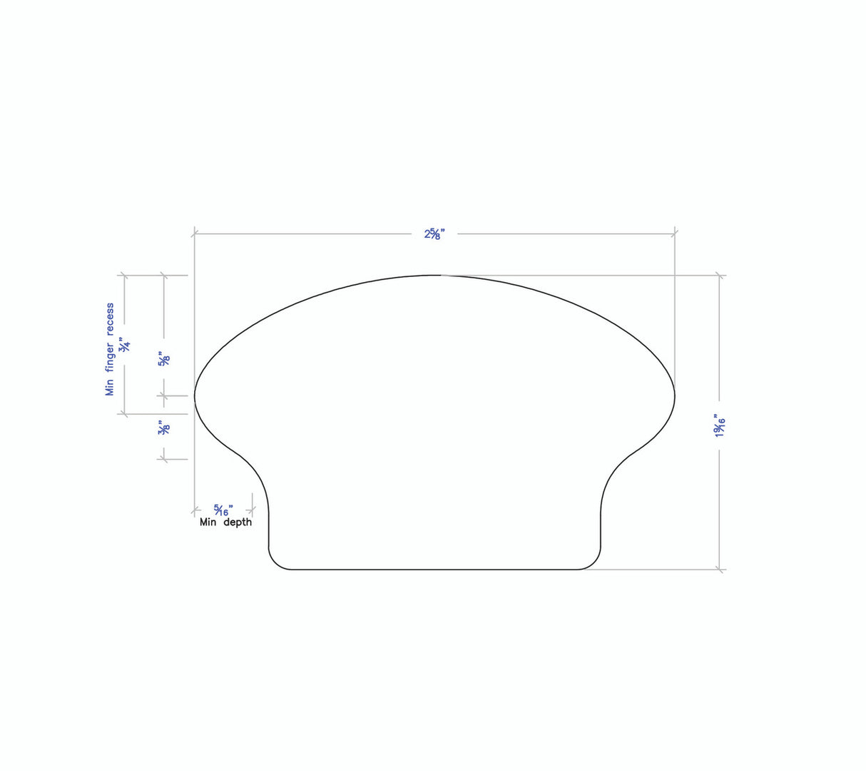 HF-6500 Contemporary Handrail CADD