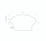 HF-6500 Contemporary Handrail CADD