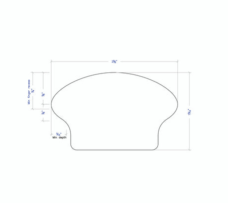 HF-6500 Contemporary Handrail CADD