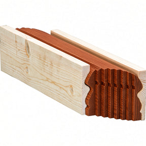 6519B Bending Handrail for the 6519 Handrail (includes bending mold), Brazilian Cherry