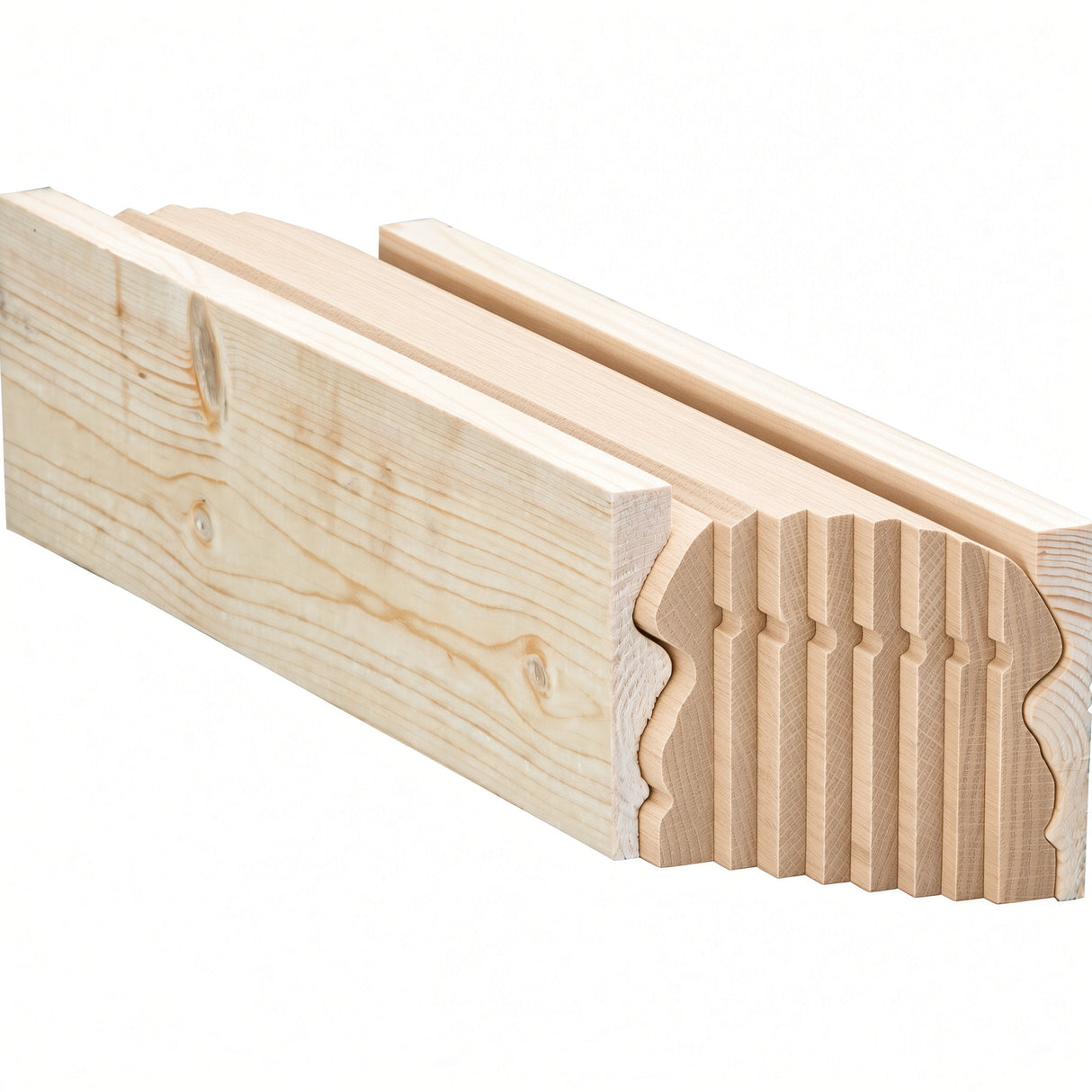 6519B Bending Handrail for the 6519 Handrail (includes bending mold), Hard Maple