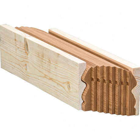 6519B Bending Handrail for the 6519 Handrail (includes bending mold), Hickory
