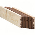 6519B Bending Handrail for the 6519 Handrail (includes bending mold), Walnut