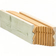 6519B Bending Handrail for the 6519 Handrail (includes bending mold), Yellow Pine