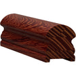 6519P 2-5/8" x 3" Plowed Traditional Handrail, Brazilian Cherry
