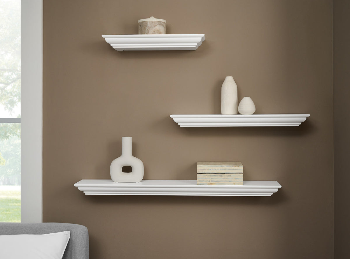 The Sadie 3 Piece Mantel Shelf Set
